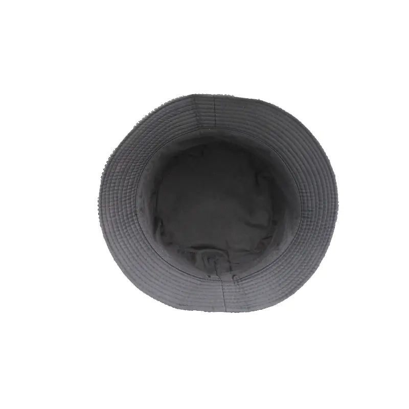 Happy Face Hot Trendy Black Yellow Reversible Bucket Hat Smiley Face