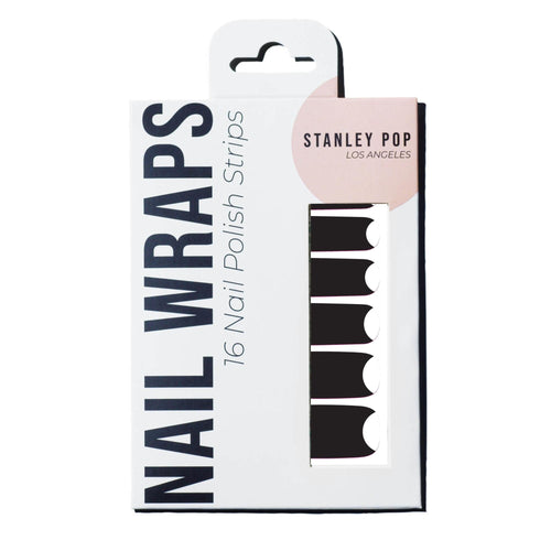 Black Moon Nail Polish Wraps (Transparent) - Edgy Nail Art