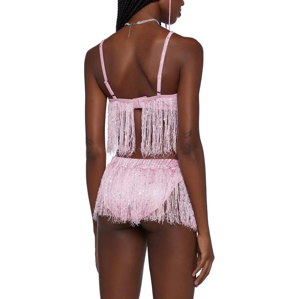 Rave Rodeo Cowgirl Costume - Pink
