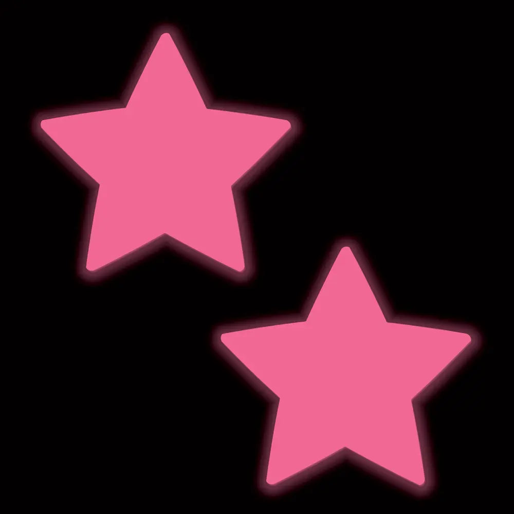 Star Pasties Glow in the Dark Star Nipple Covers by Pastease