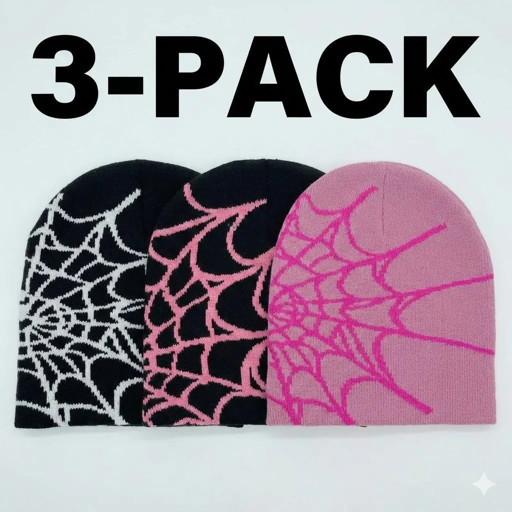 2026 Tiktok Viral Y2K Mesh Spider Web Beanie Breathable Night Rave Hat for Summer Festivals Goth Cyberpunk Unisex Accessory Men Women Baseball Cap Wave Adjustable Snapback