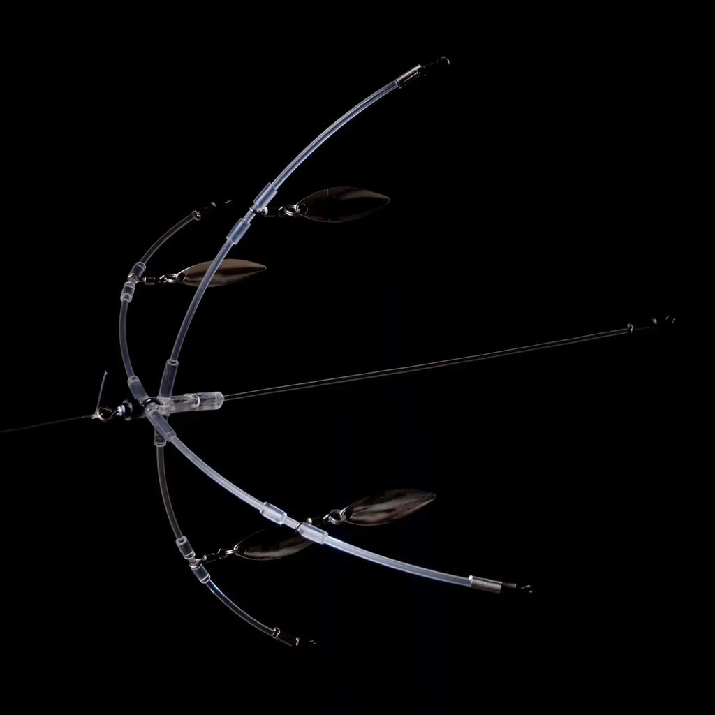 Clear Umbrella Rig(Cur) for Bass Fishing