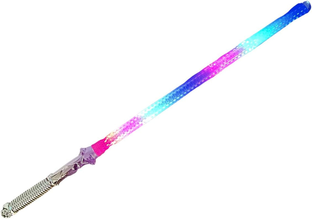 Flashing Panda Light Saber Multicolor Flashing LED Novelty Sword Rave Accessory