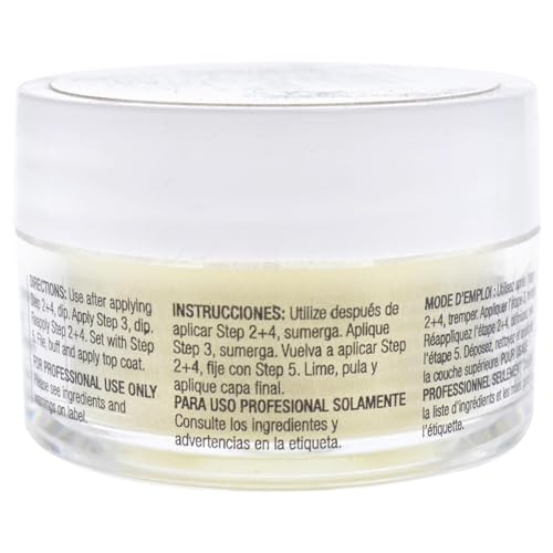 Cuccio Pro Powder Polish Dip - Silver W/ Silver Glitter - Nail Lacquer for Manicures & Pedicures, Easy & Fast Application/Removal - No LED/UV Light - Non-Toxic, Odorless, Highly Pigmented - 0.5 oz
