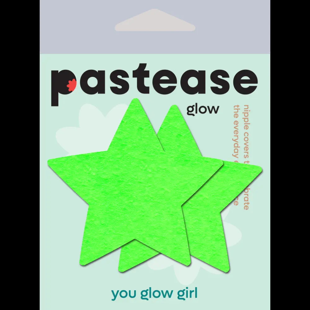 Star Pasties Glow in the Dark Star Nipple Covers by Pastease