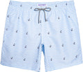 Mens 7 Inch Mens Swim Trunks with Mesh Lining Quick Dry Board Shorts Mens Bathing Suits