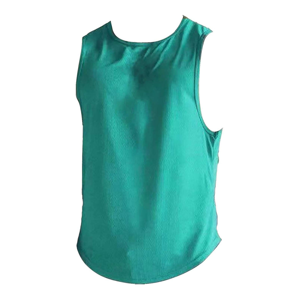 Summer Vest for Men Mesh Breathable Quick Dry Gym Muscle Fitness Workout Sweatshirts Solid Color Sleeveless Tank Tops