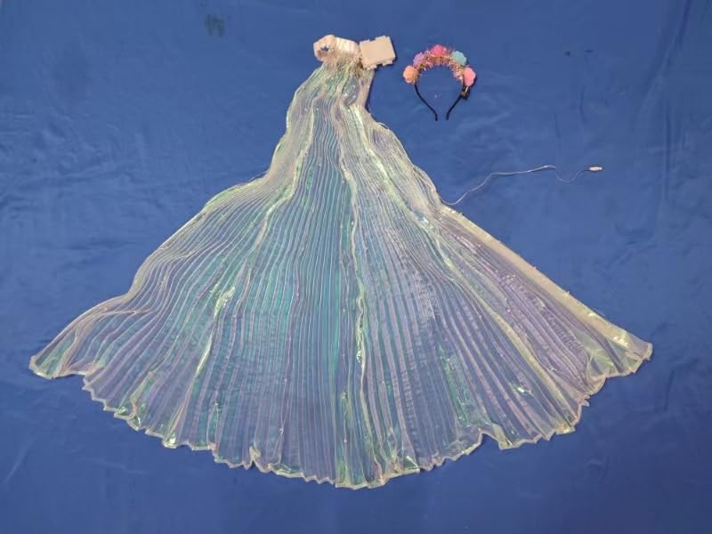 Girls Light up Angel Wings Led Wings Belly Dance Costumes for Halloween Christmas Rave Party