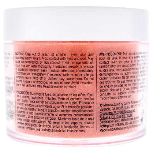 Cuccio Pro Powder Polish Dip - Silver W/ Silver Glitter - Nail Lacquer for Manicures & Pedicures, Easy & Fast Application/Removal - No LED/UV Light - Non-Toxic, Odorless, Highly Pigmented - 0.5 oz