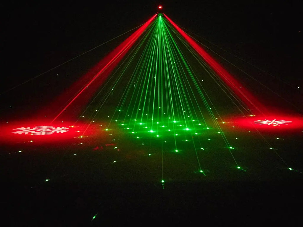 Flashback Events DJ Lights 30W Beetle Baby Laser Party Lights 360 Degree Rotating Moving Head Stage Light with Remote DMX Control for Bars Clubs KTV Festivals Christmas Halloween Birthday House Rave Parties