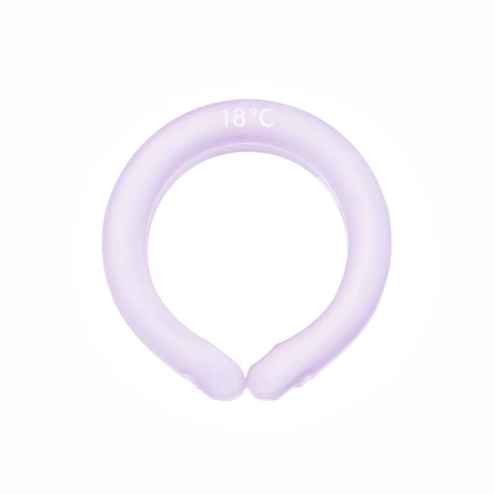 Collar Tube Neck Cooler Ice Pack Reusable Neck Cooling Ring Ice Maker Gel Liquid Cooling Neck Wraps Fitness