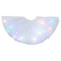 Women's Tutus Running Rave Dance Colorful Tutus Skirt LED Lights 3 Layer Mesh Puffy Ballerina Skirtes