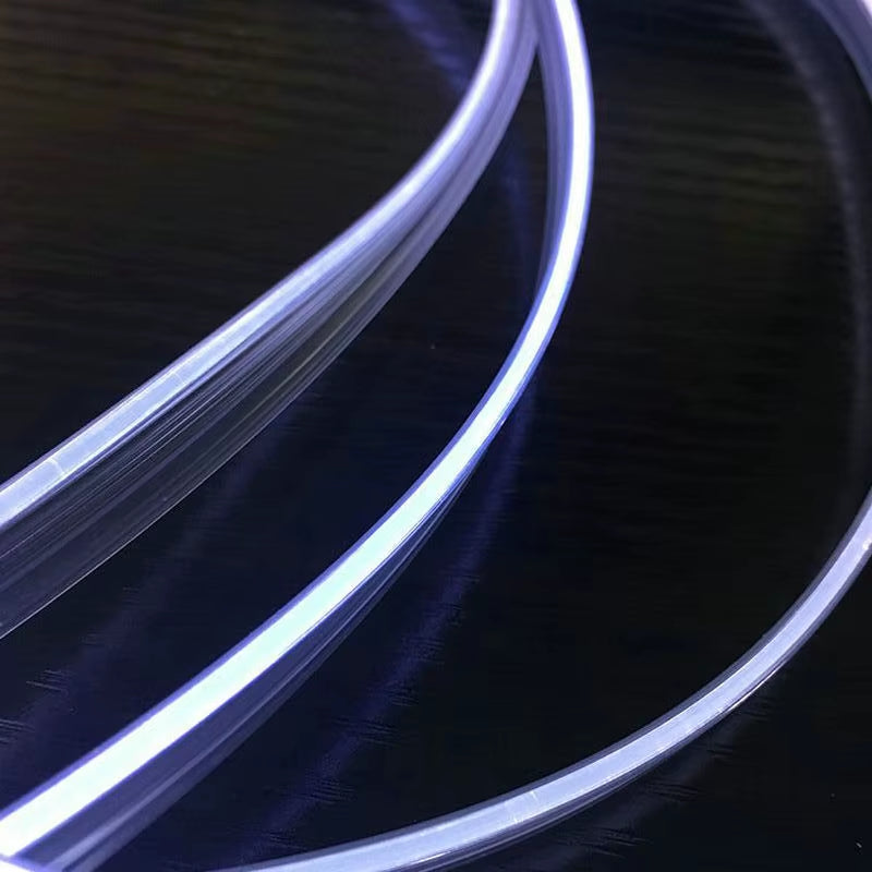 Mini 1.5W 12V Car Led Projector Light Source Engine Light Generator Light+2 Meters 3Mm(Dia.) Skirt Side Glow Optical Fiber Cable