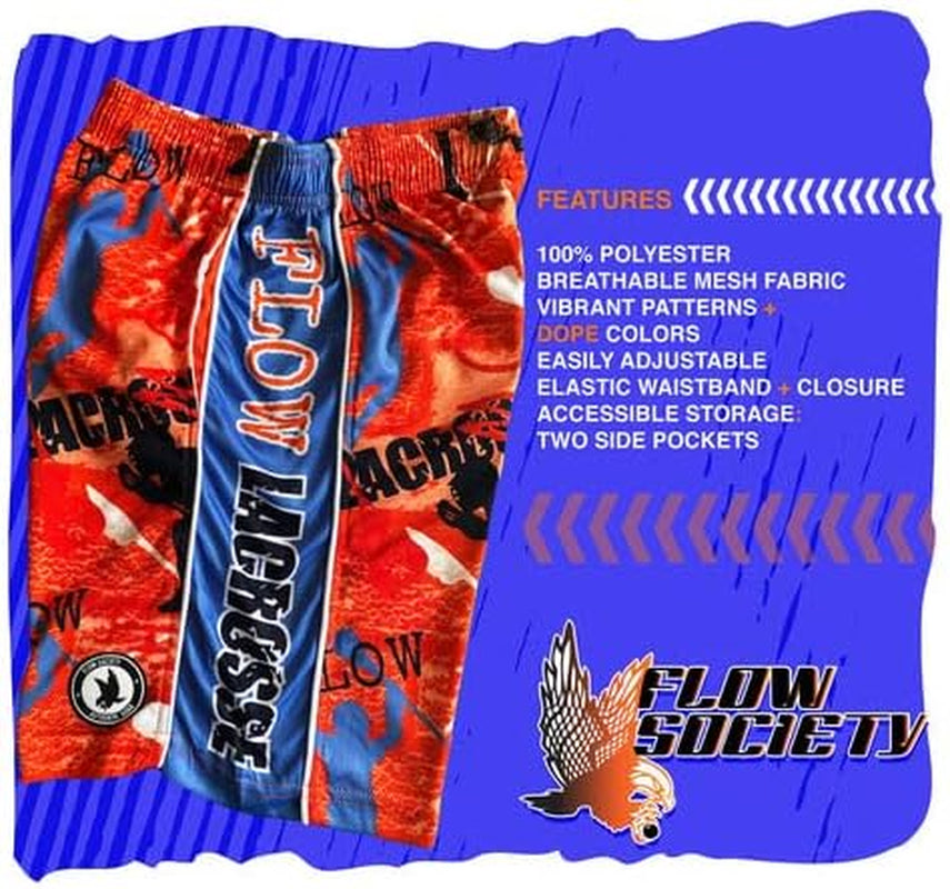 Golfing Gator Boys Athletic Shorts - Boys Golf Shorts - Gym Shorts