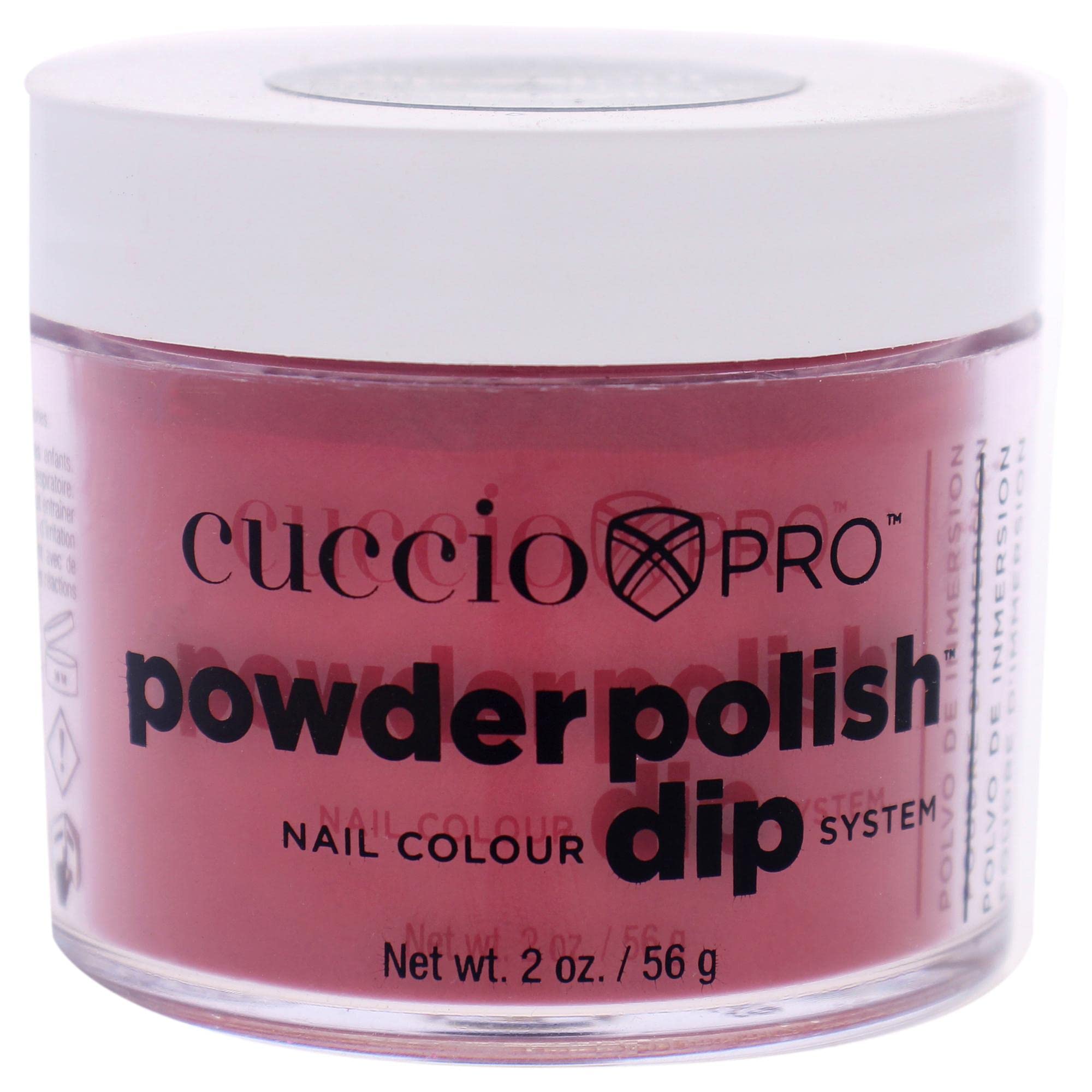 Cuccio Pro Powder Polish Dip - Silver W/ Silver Glitter - Nail Lacquer for Manicures & Pedicures, Easy & Fast Application/Removal - No LED/UV Light - Non-Toxic, Odorless, Highly Pigmented - 0.5 oz