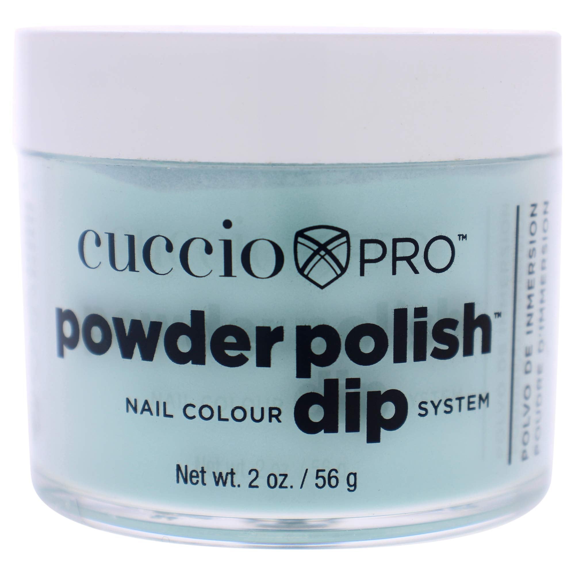 Cuccio Pro Powder Polish Dip - Silver W/ Silver Glitter - Nail Lacquer for Manicures & Pedicures, Easy & Fast Application/Removal - No LED/UV Light - Non-Toxic, Odorless, Highly Pigmented - 0.5 oz