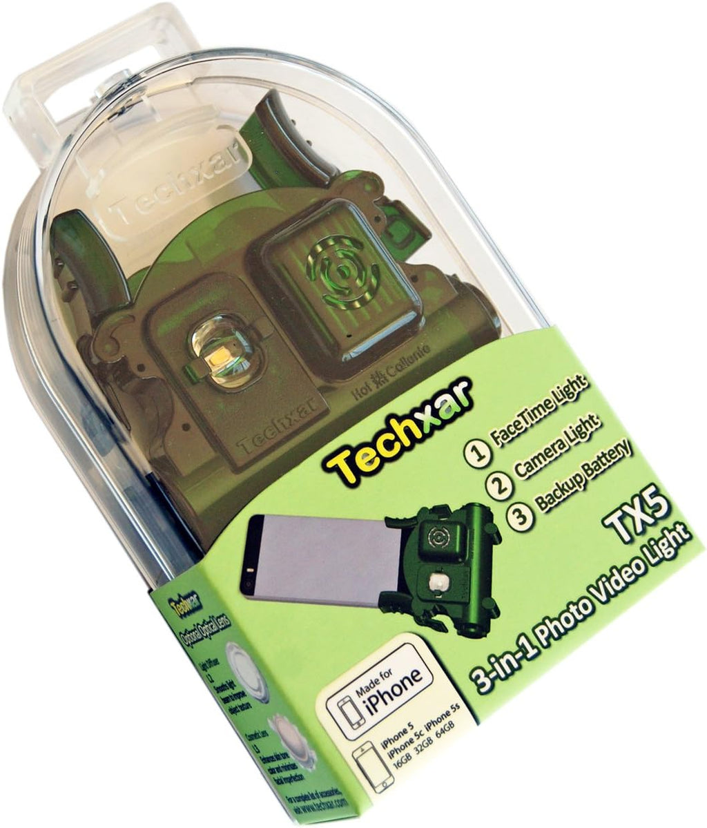 TX5 Photo Video Light Battery Charger iPhone 5/5c/5s Smartphone