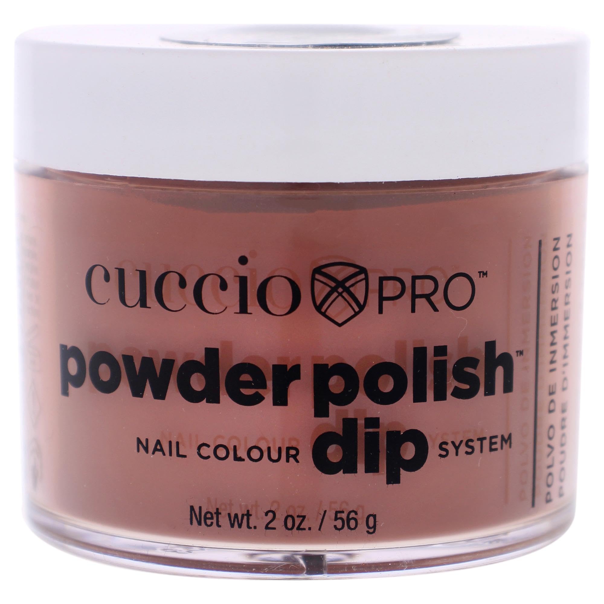 Cuccio Pro Powder Polish Dip - Silver W/ Silver Glitter - Nail Lacquer for Manicures & Pedicures, Easy & Fast Application/Removal - No LED/UV Light - Non-Toxic, Odorless, Highly Pigmented - 0.5 oz
