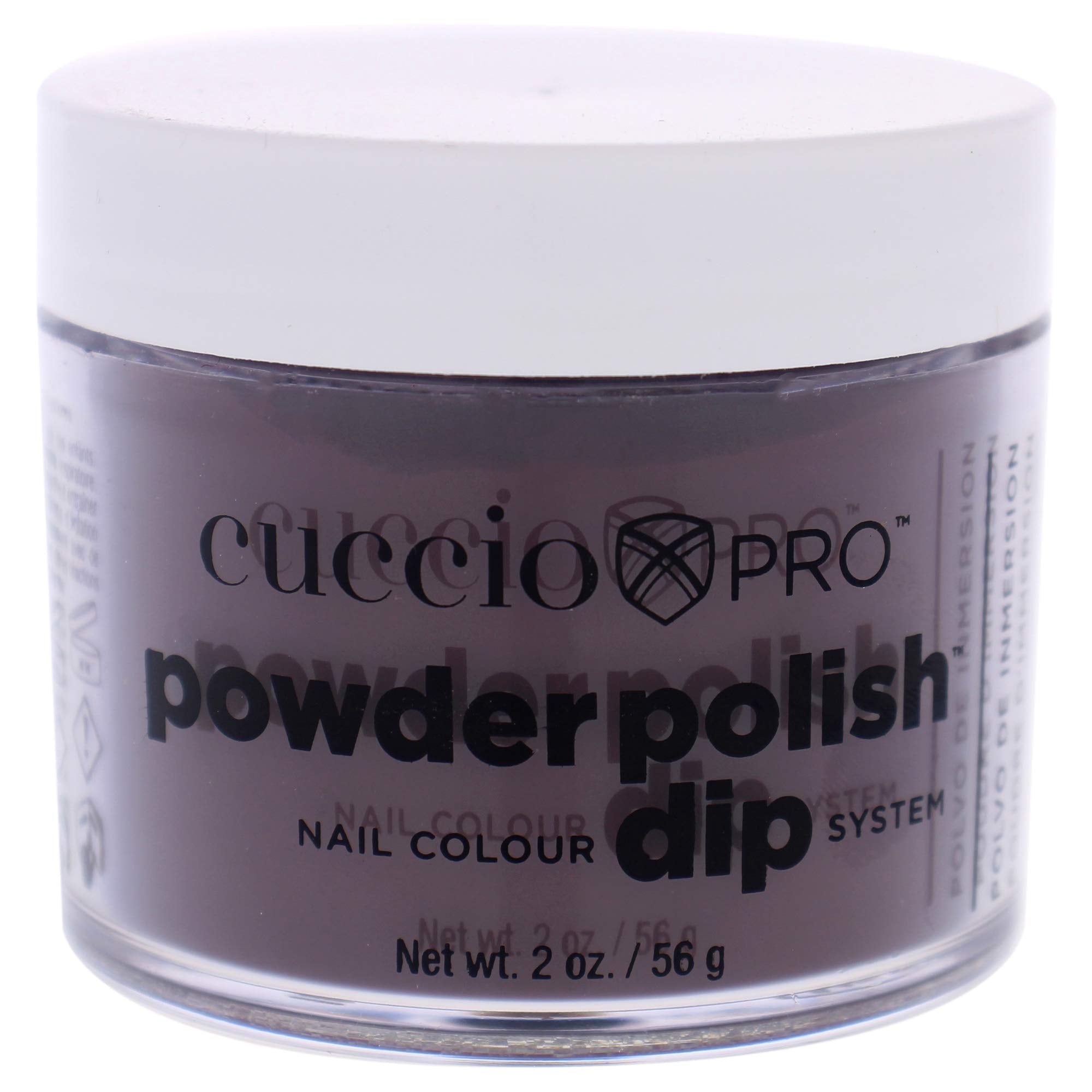 Cuccio Pro Powder Polish Dip - Silver W/ Silver Glitter - Nail Lacquer for Manicures & Pedicures, Easy & Fast Application/Removal - No LED/UV Light - Non-Toxic, Odorless, Highly Pigmented - 0.5 oz