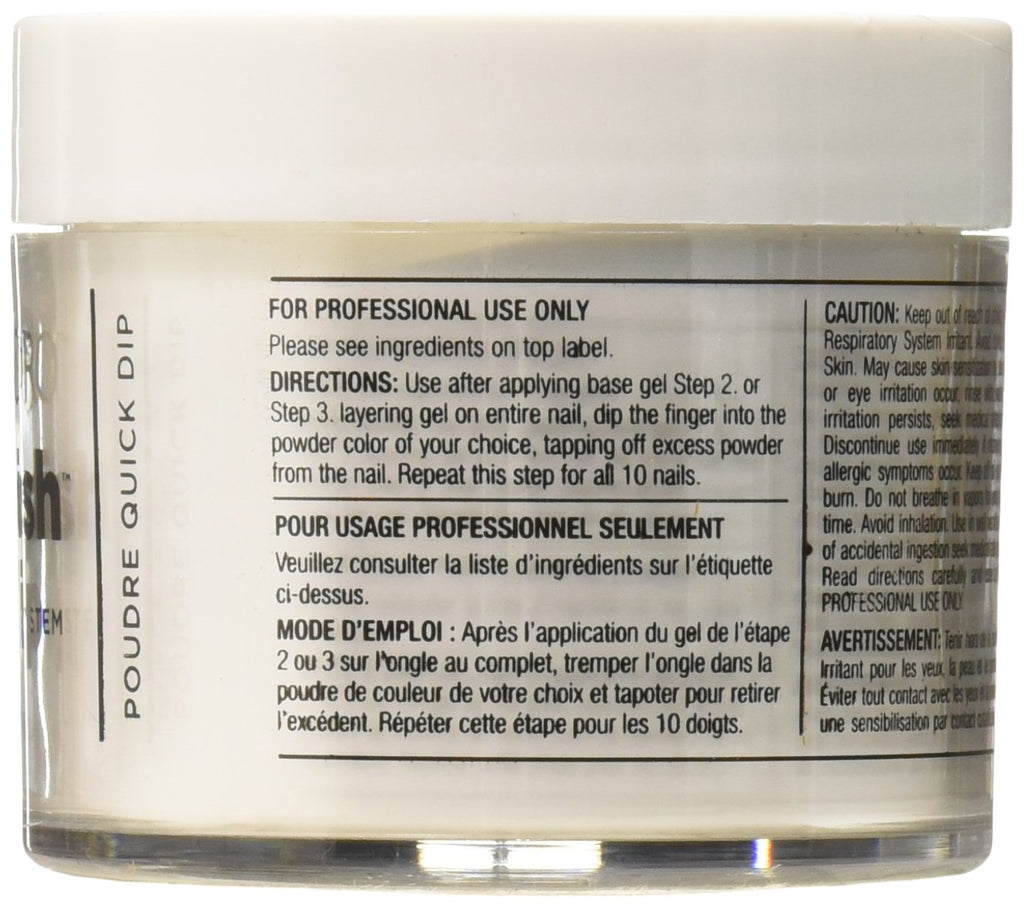 Cuccio Pro Powder Polish Dip - Silver W/ Silver Glitter - Nail Lacquer for Manicures & Pedicures, Easy & Fast Application/Removal - No LED/UV Light - Non-Toxic, Odorless, Highly Pigmented - 0.5 oz