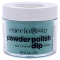 Cuccio Pro Powder Polish Dip - Silver W/ Silver Glitter - Nail Lacquer for Manicures & Pedicures, Easy & Fast Application/Removal - No LED/UV Light - Non-Toxic, Odorless, Highly Pigmented - 0.5 oz