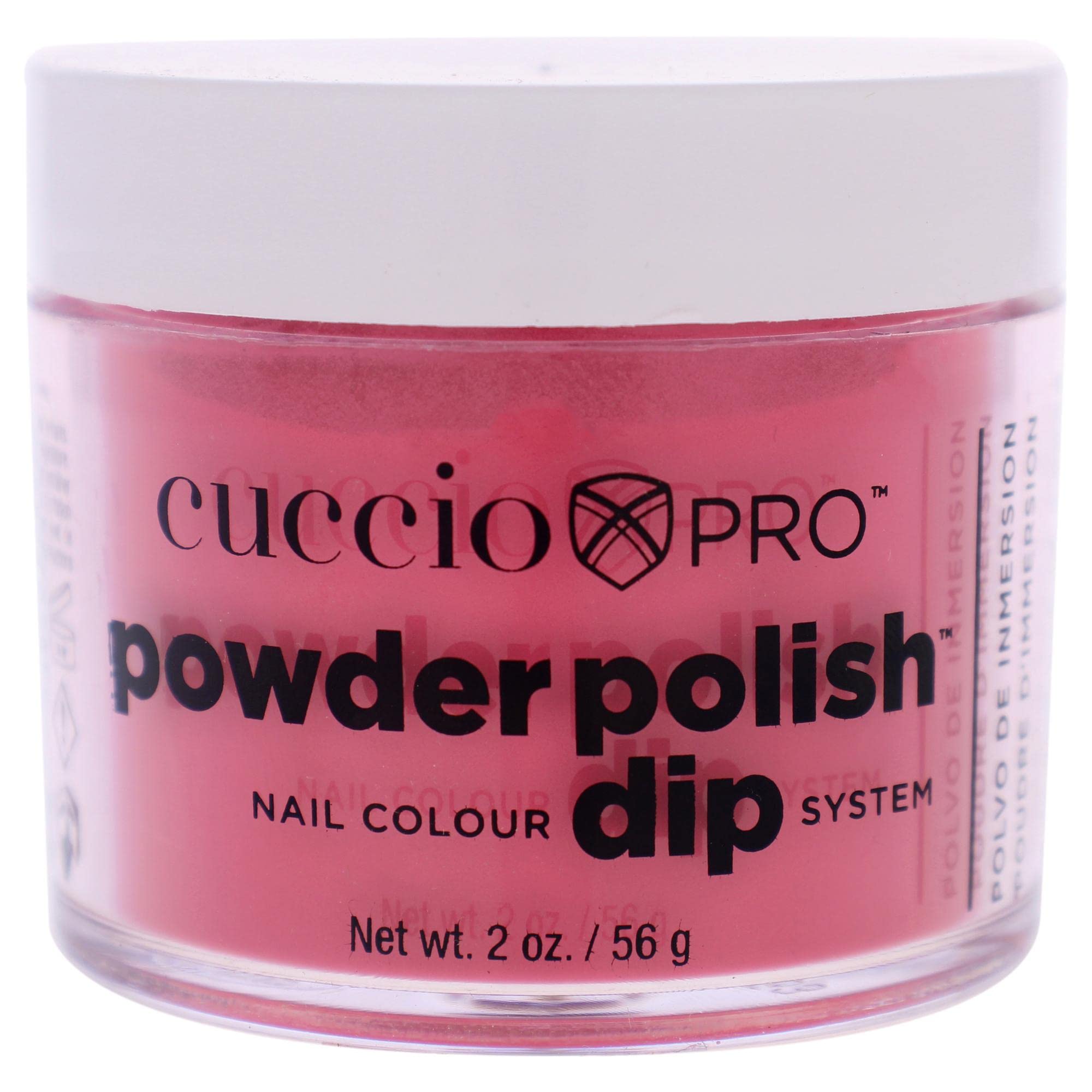 Cuccio Pro Powder Polish Dip - Silver W/ Silver Glitter - Nail Lacquer for Manicures & Pedicures, Easy & Fast Application/Removal - No LED/UV Light - Non-Toxic, Odorless, Highly Pigmented - 0.5 oz