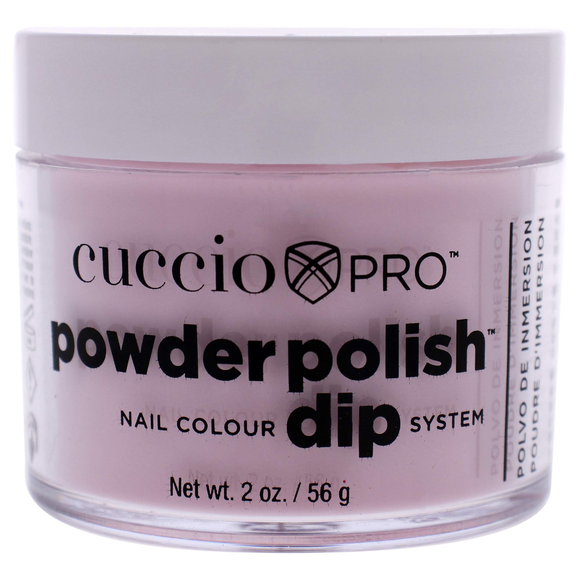 Cuccio Pro Powder Polish Dip - Silver W/ Silver Glitter - Nail Lacquer for Manicures & Pedicures, Easy & Fast Application/Removal - No LED/UV Light - Non-Toxic, Odorless, Highly Pigmented - 0.5 oz