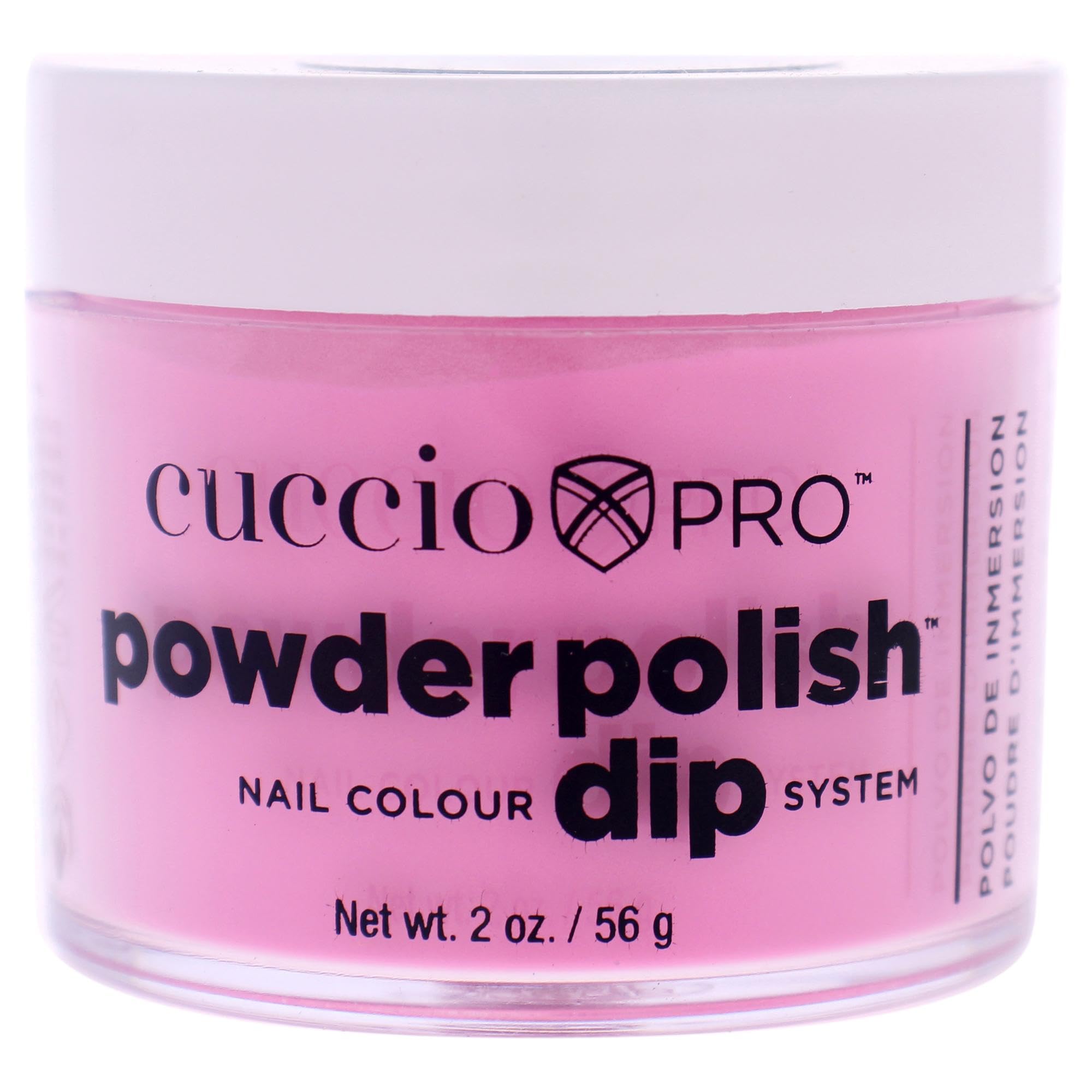 Cuccio Pro Powder Polish Dip - Silver W/ Silver Glitter - Nail Lacquer for Manicures & Pedicures, Easy & Fast Application/Removal - No LED/UV Light - Non-Toxic, Odorless, Highly Pigmented - 0.5 oz