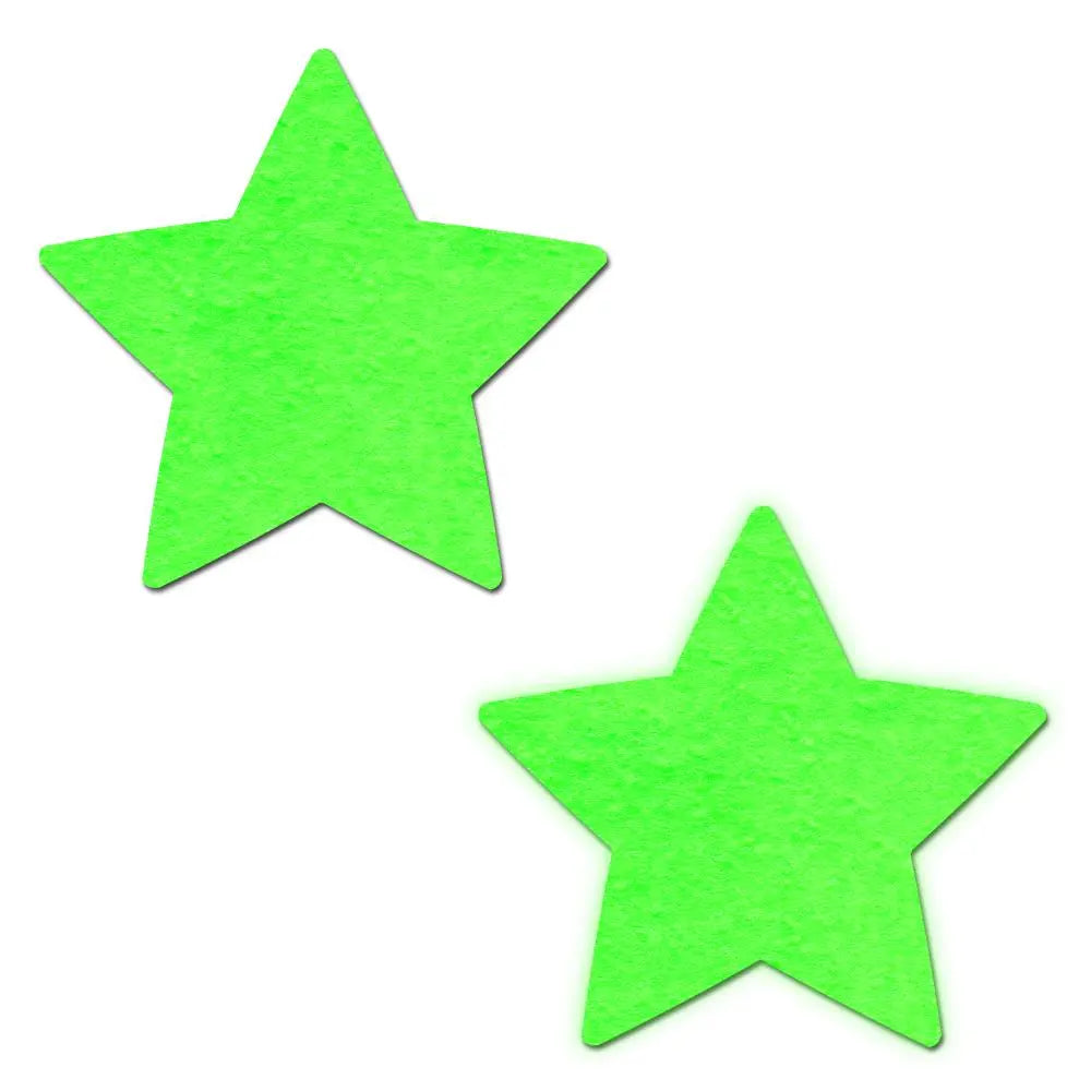 Star Pasties Glow in the Dark Star Nipple Covers by Pastease