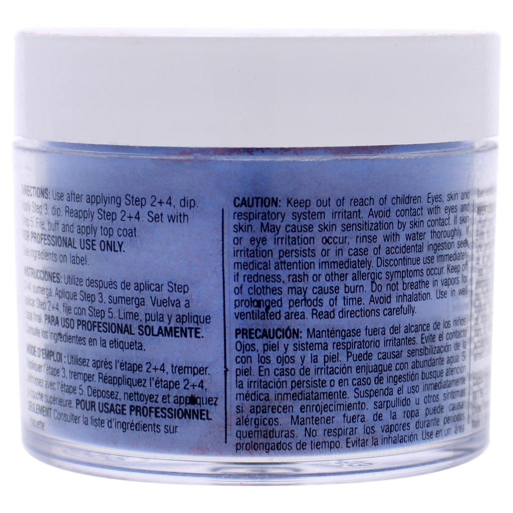 Cuccio Pro Powder Polish Dip - Silver W/ Silver Glitter - Nail Lacquer for Manicures & Pedicures, Easy & Fast Application/Removal - No LED/UV Light - Non-Toxic, Odorless, Highly Pigmented - 0.5 oz