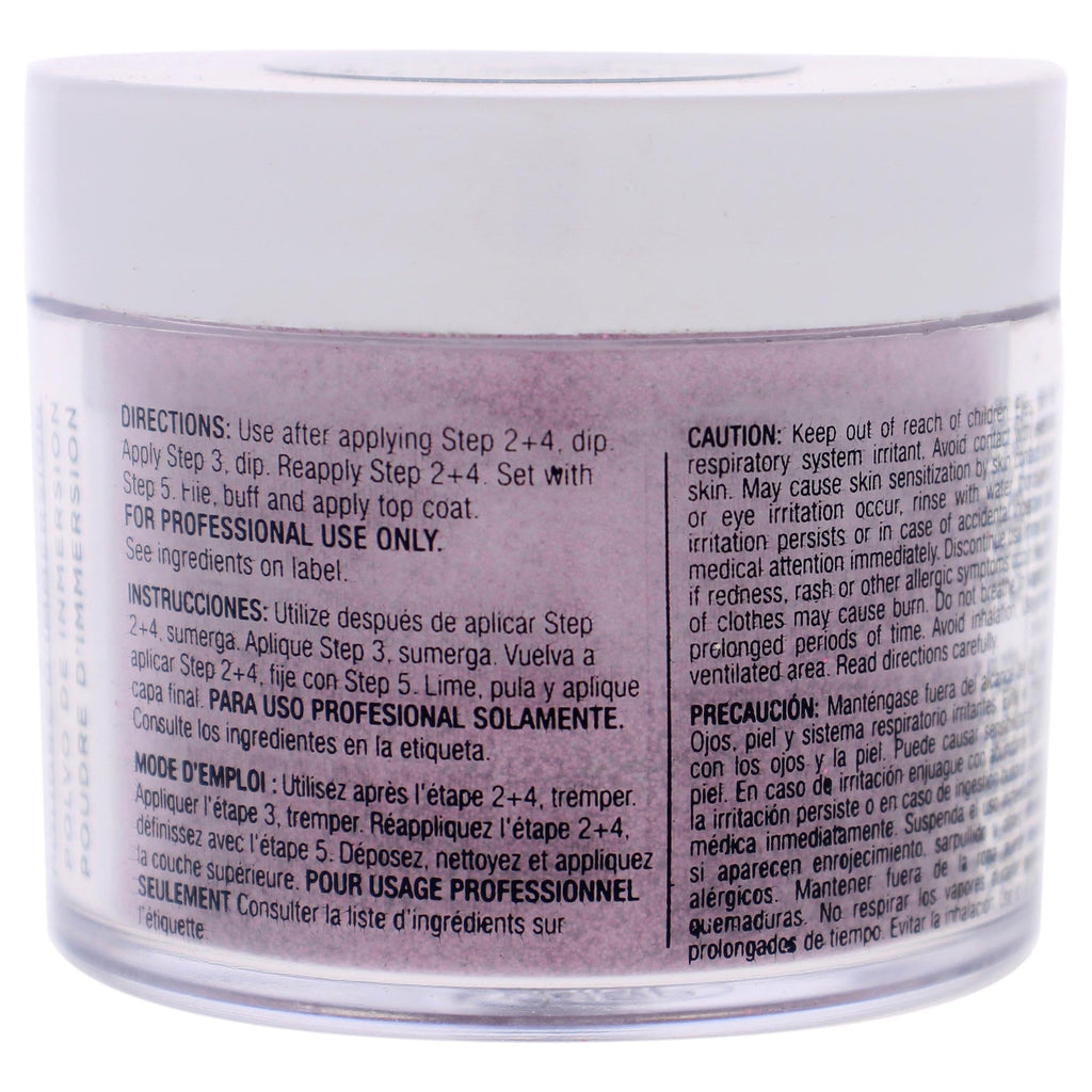 Cuccio Pro Powder Polish Dip - Silver W/ Silver Glitter - Nail Lacquer for Manicures & Pedicures, Easy & Fast Application/Removal - No LED/UV Light - Non-Toxic, Odorless, Highly Pigmented - 0.5 oz
