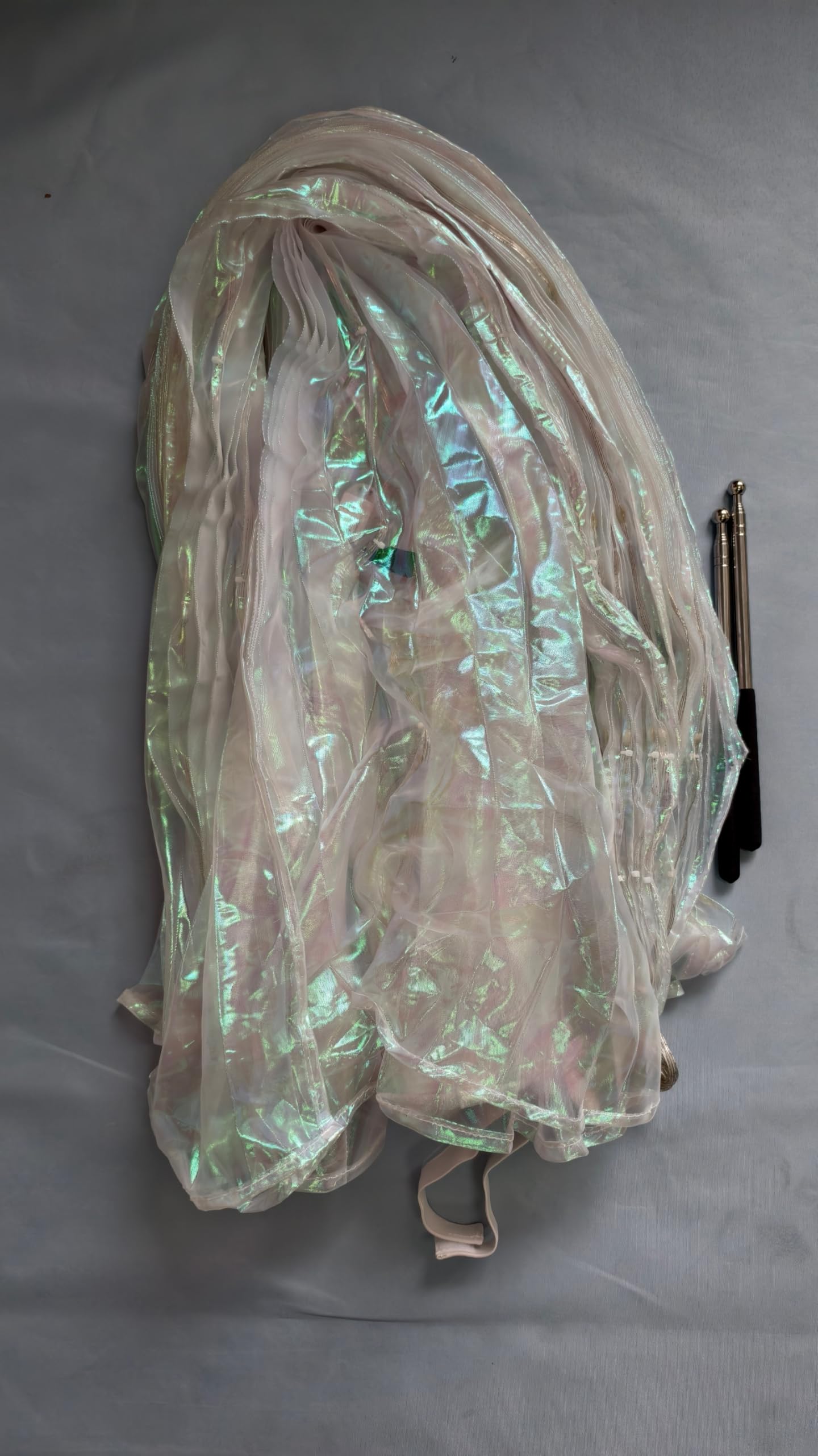 SHINYOU LED Isis Wings Glow Light Up Belly Dance Costumes with Sticks Performance Clothing Carnival Halloween