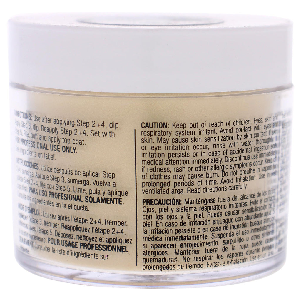 Cuccio Pro Powder Polish Dip - Silver W/ Silver Glitter - Nail Lacquer for Manicures & Pedicures, Easy & Fast Application/Removal - No LED/UV Light - Non-Toxic, Odorless, Highly Pigmented - 0.5 oz