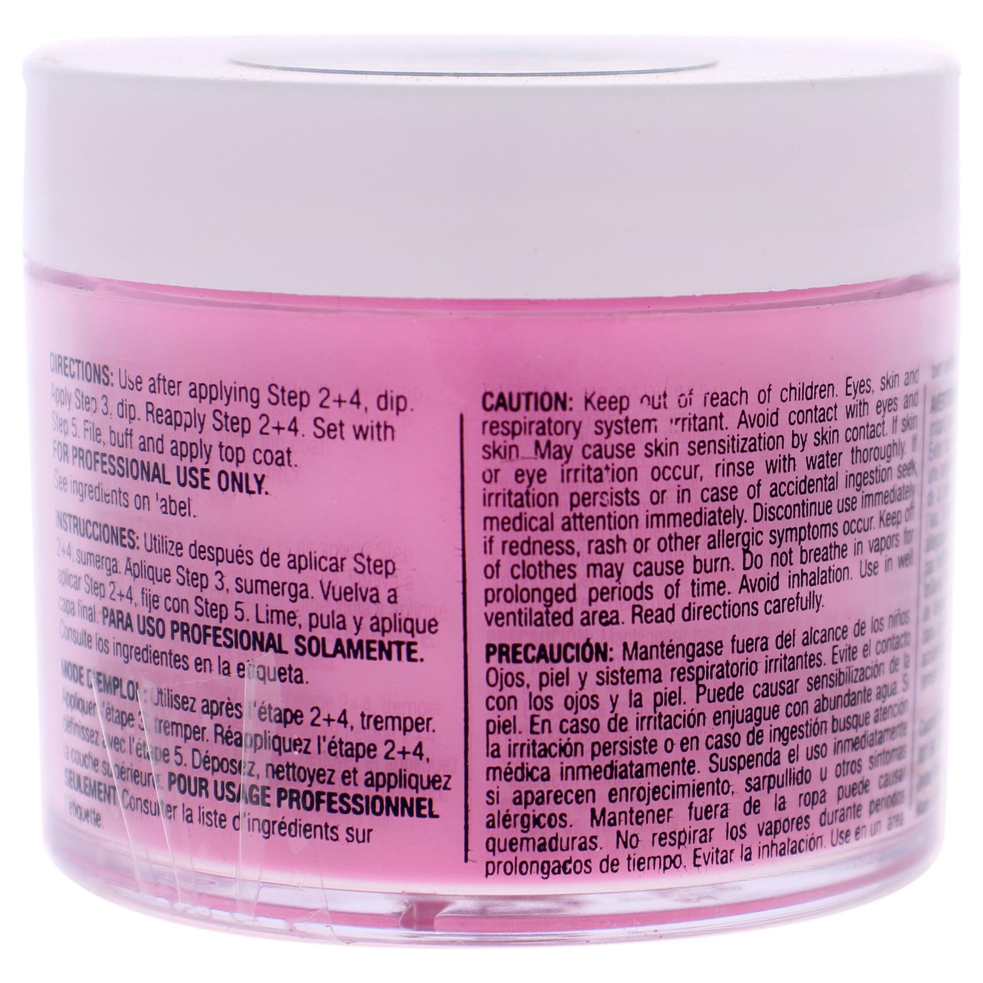 Cuccio Pro Powder Polish Dip - Silver W/ Silver Glitter - Nail Lacquer for Manicures & Pedicures, Easy & Fast Application/Removal - No LED/UV Light - Non-Toxic, Odorless, Highly Pigmented - 0.5 oz