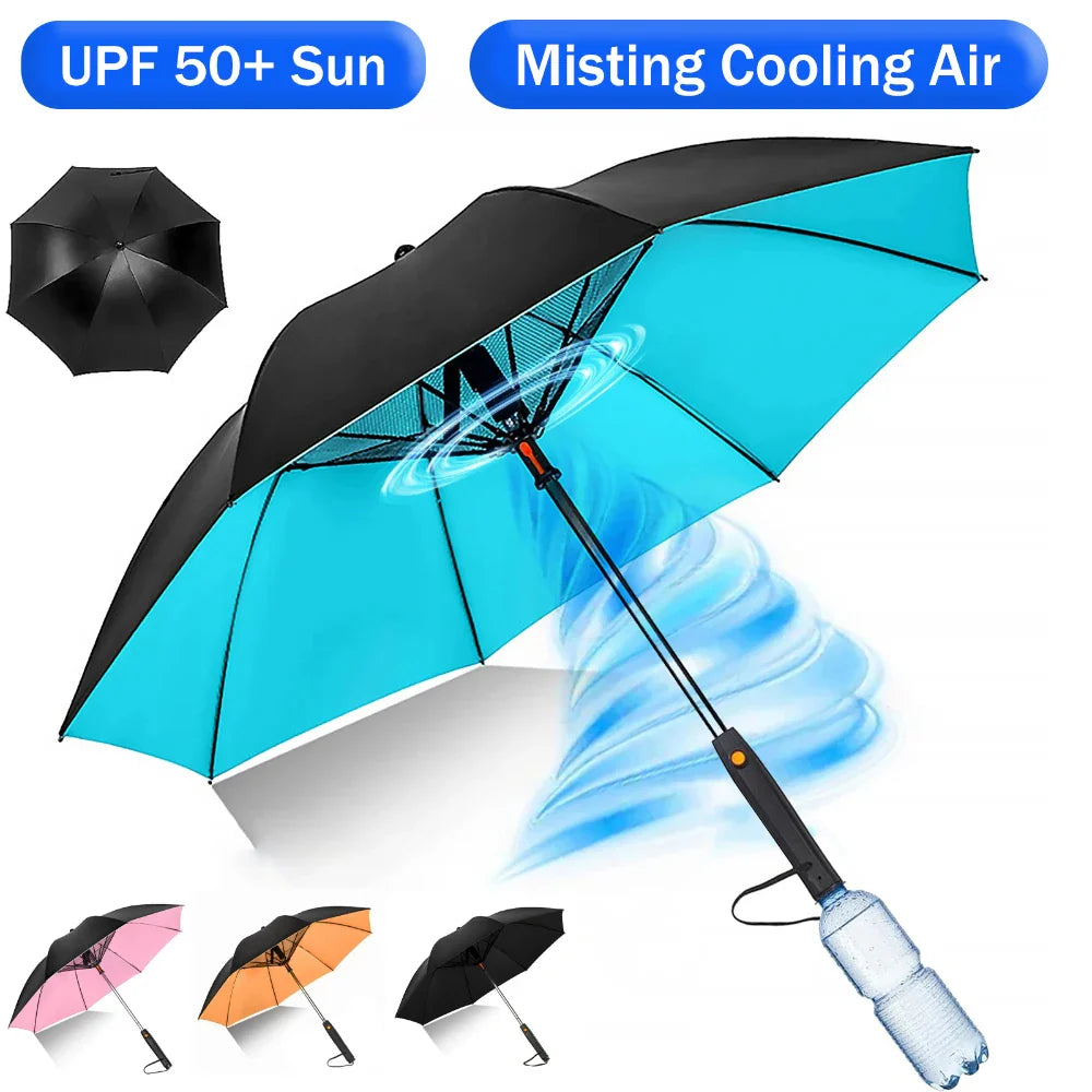 Fanbrella™ 3-In-1 Cooling Umbrella