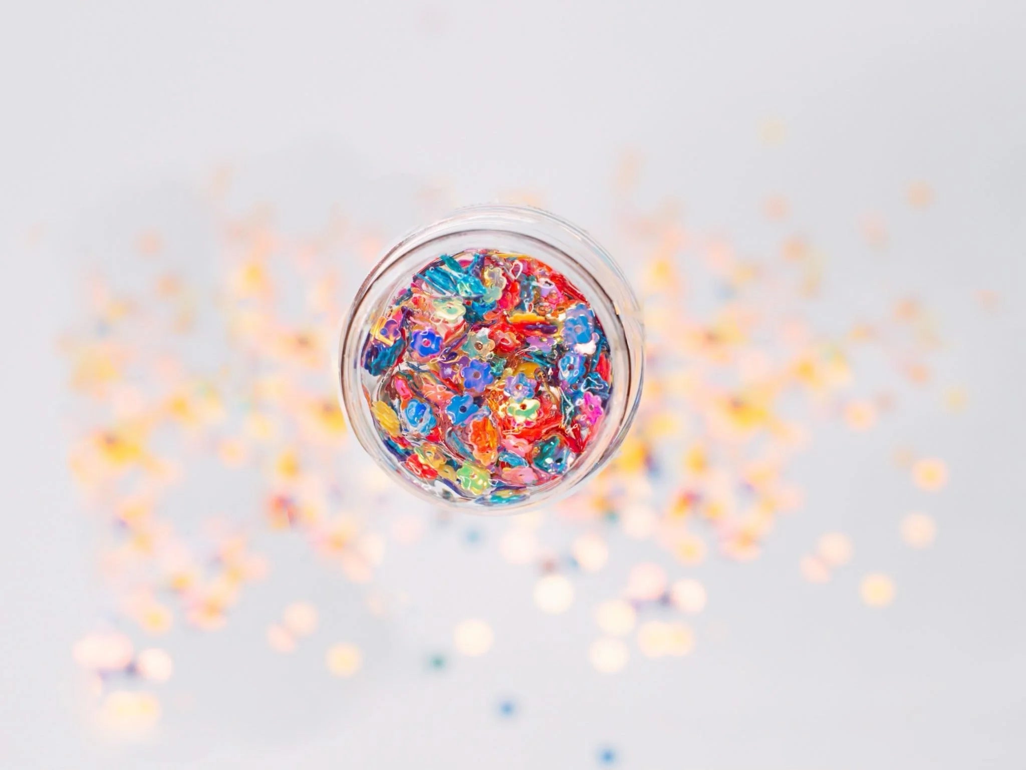 Tinsel Face Glitter - Iridescent Festival & Rave Sparkle
