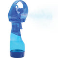 Deluxe 3.0 In. 1 Fan Speed Personal Misting Fan in Blue