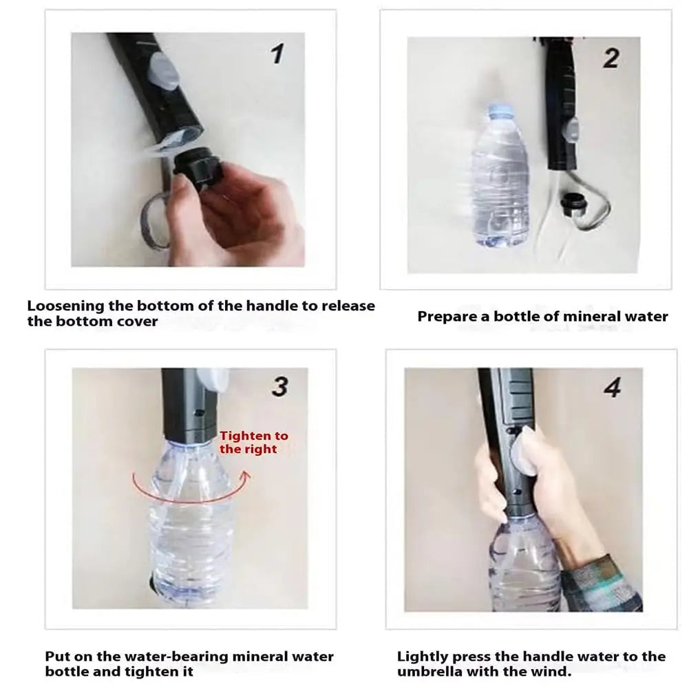 Fanbrella™ 3-In-1 Cooling Umbrella