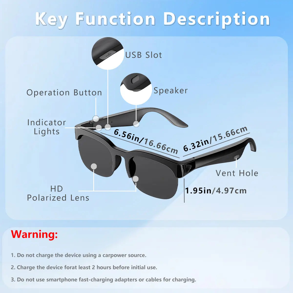 Smart Glasses,Wireless Headphone Smart Glasses for Listening to Music & Calling,Bluetooth-Compatible Creative Sports Smart Glasses,Men'S Tech Gadgets 2025