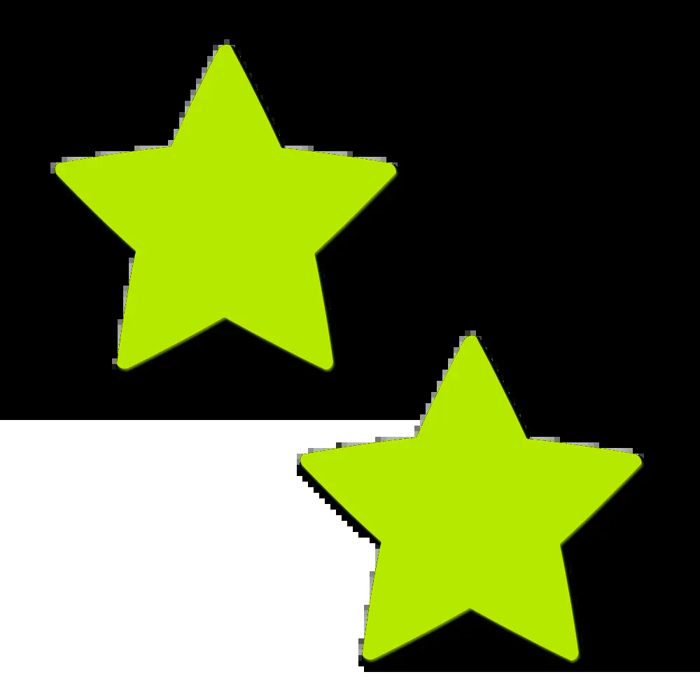 Star Pasties Glow in the Dark Star Nipple Covers by Pastease