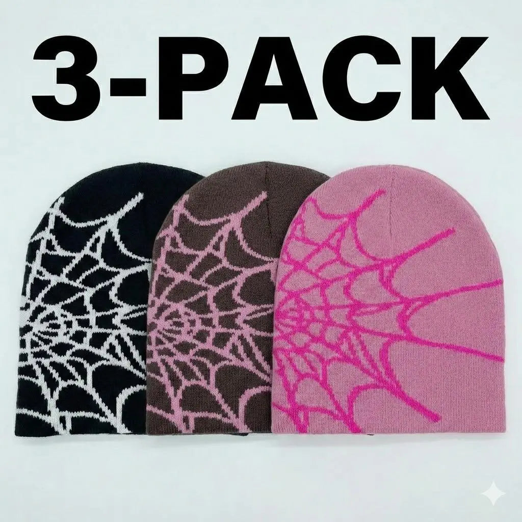 2026 Tiktok Viral Y2K Mesh Spider Web Beanie Breathable Night Rave Hat for Summer Festivals Goth Cyberpunk Unisex Accessory Men Women Baseball Cap Wave Adjustable Snapback