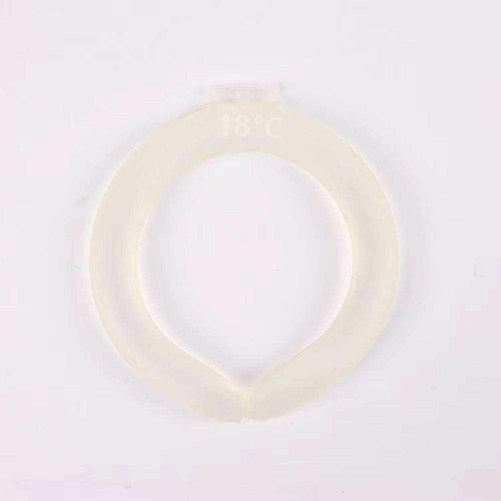 Collar Tube Neck Cooler Ice Pack Reusable Neck Cooling Ring Ice Maker Gel Liquid Cooling Neck Wraps Fitness