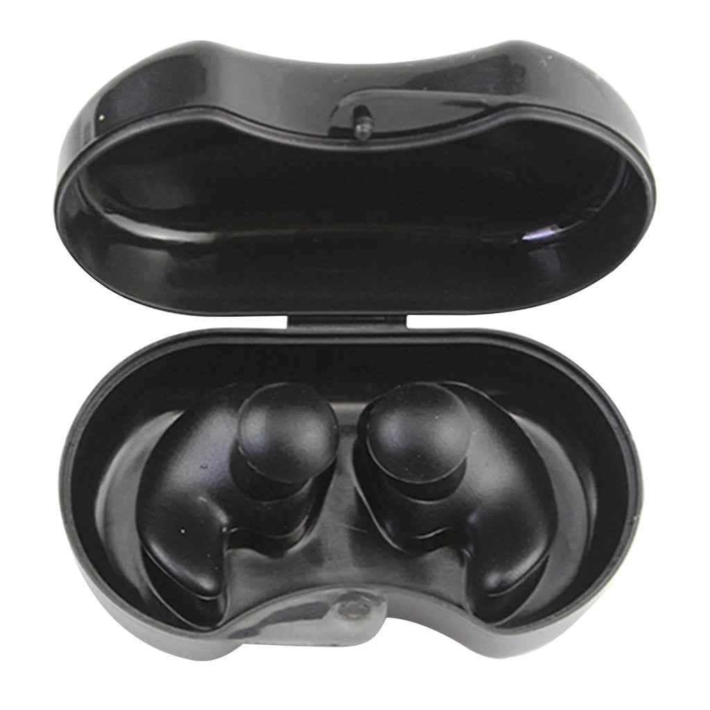Swimming Ear Plugs Waterproof Reusable Silicone Swimming Ear Plugs Adults Swimming Ear Plugs for Showering Bathing Surfing Snorkeling