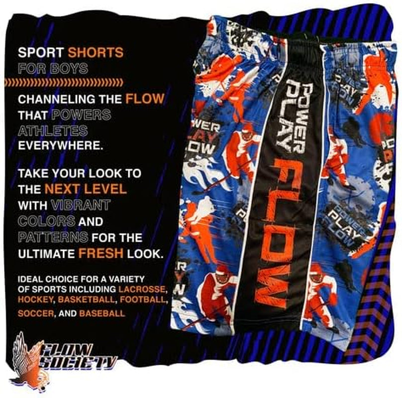 Golfing Gator Boys Athletic Shorts - Boys Golf Shorts - Gym Shorts