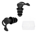 3 Layer anti Noise Silicone Reusable Earplugs Waterproof Swimming Ear Plugs for Sleeping Diving Surf Soft Comfort Ear Protector