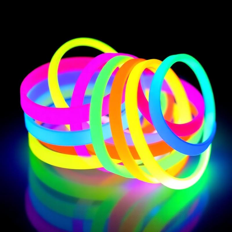 Glow Stick Bracelet Pack Festival Rave Accessories