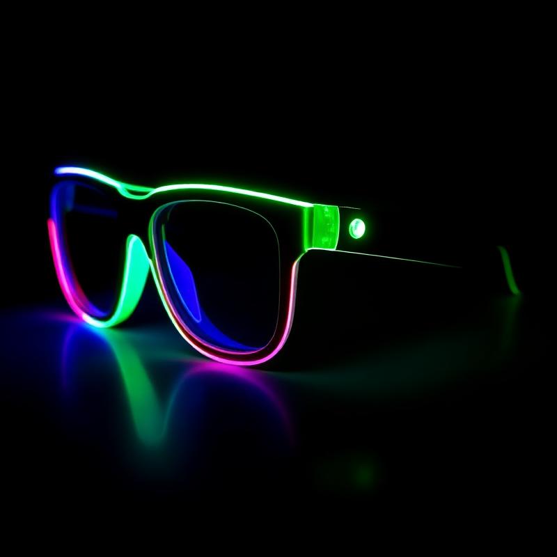 LED Sunglasses Color-Changing Rave Festival
