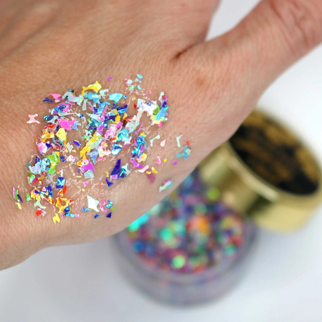 Tinsel Face Glitter - Iridescent Festival & Rave Sparkle