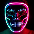 Rave Face Mask LED UV-Reactive Festival